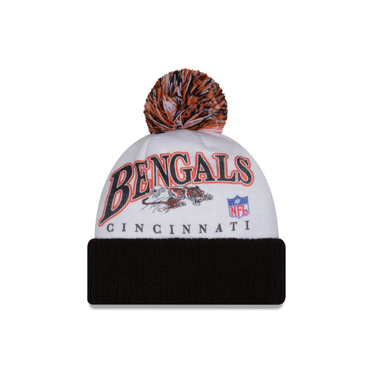 Cincinnati Bengals Spirit Pom Knit Hat - New Era Cap