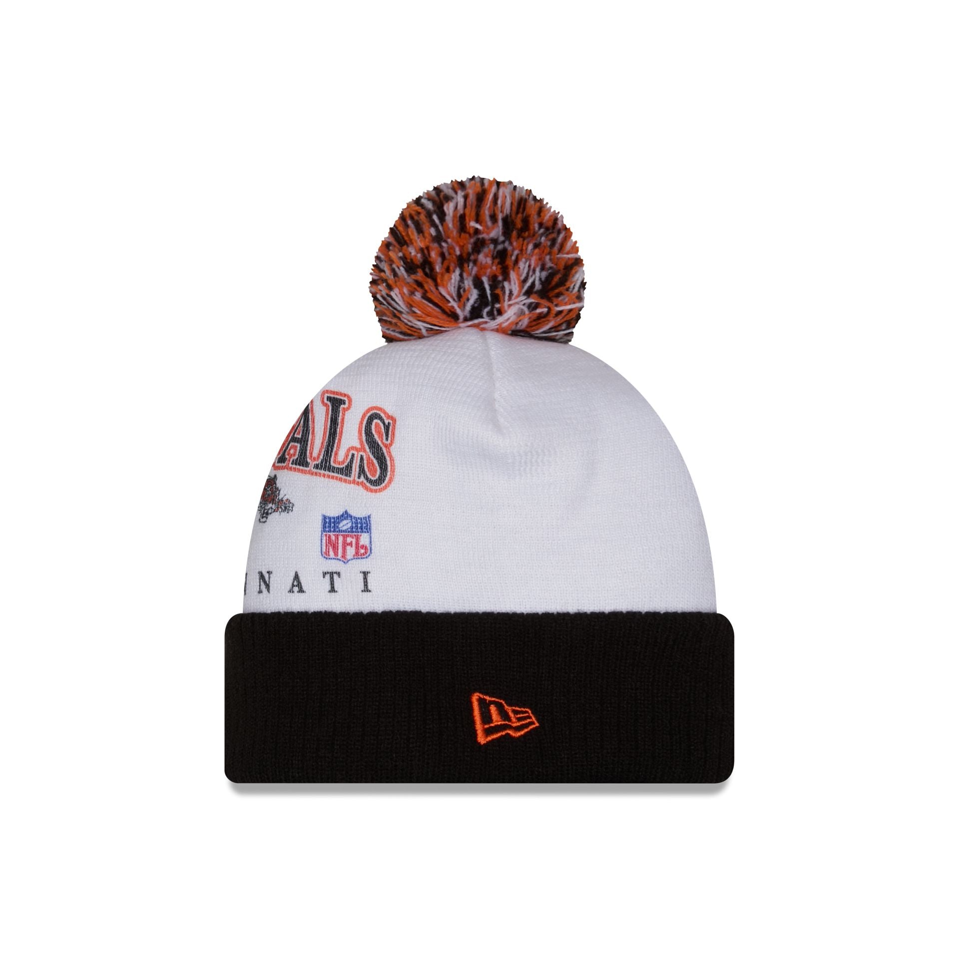 Cincinnati Bengals Spirit Pom Knit Hat