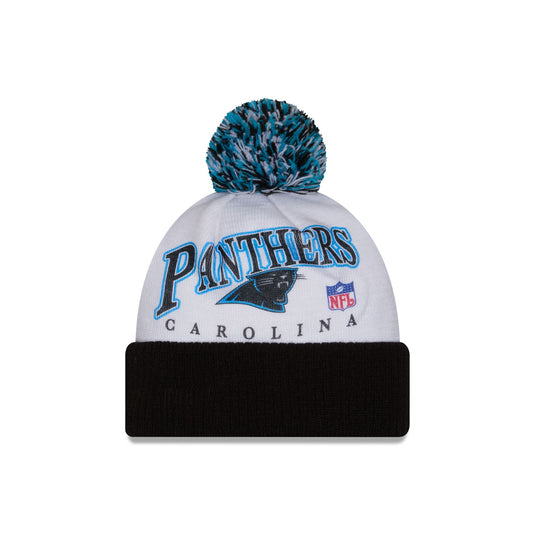 Carolina Panthers Spirit Pom Knit Hat - New Era Cap