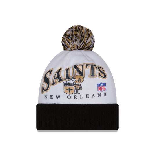 New Orleans Saints Spirit Pom Knit Hat - New Era Cap