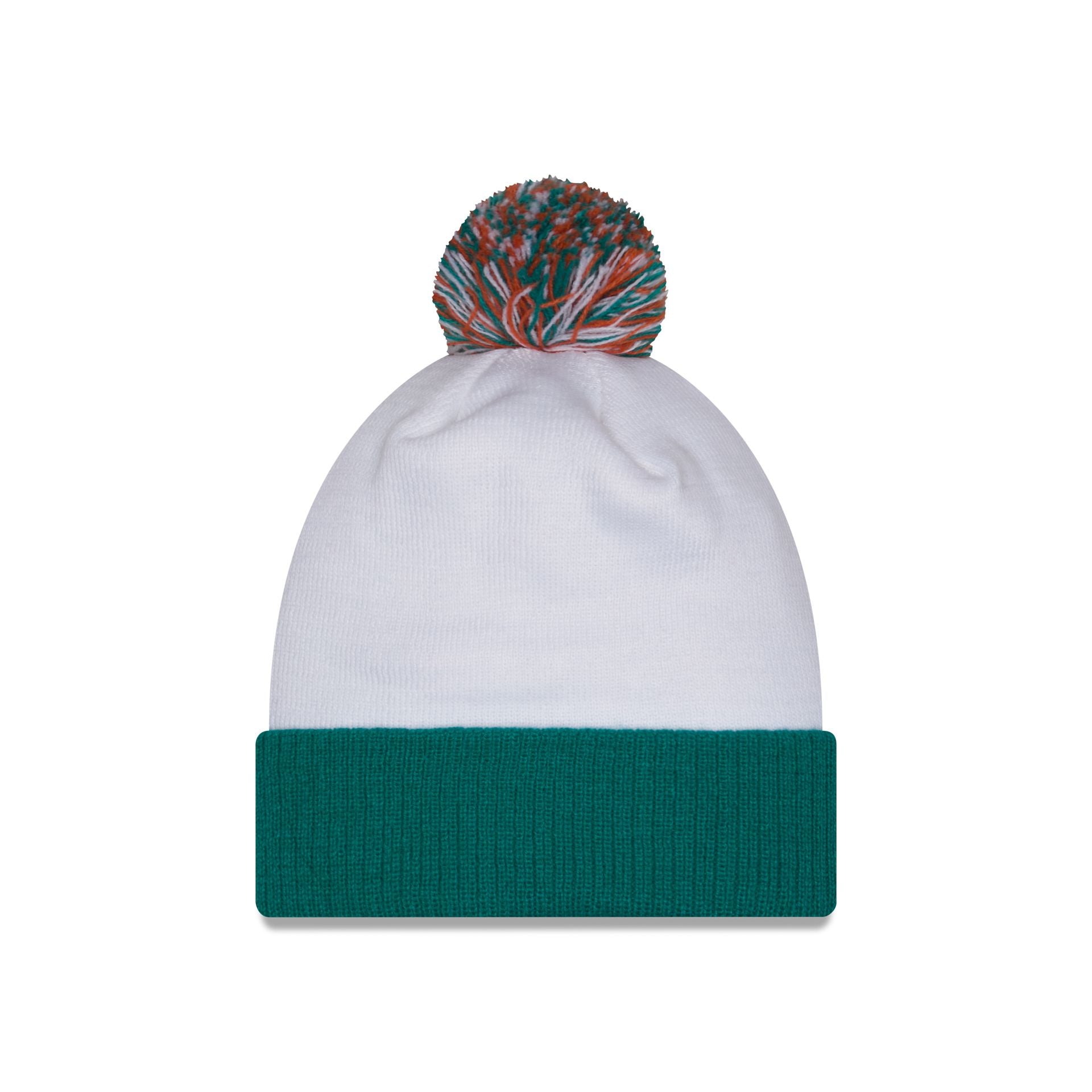 Miami Dolphins Spirit Pom Knit Hat