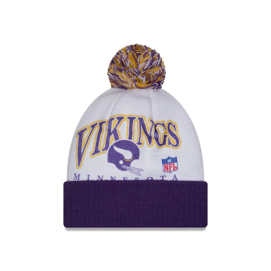 Minnesota Vikings Spirit Pom Knit Hat - New Era Cap