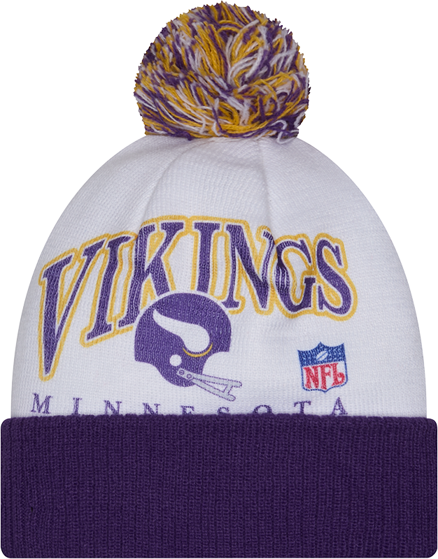 Minnesota Vikings Spirit Pom Knit Hat