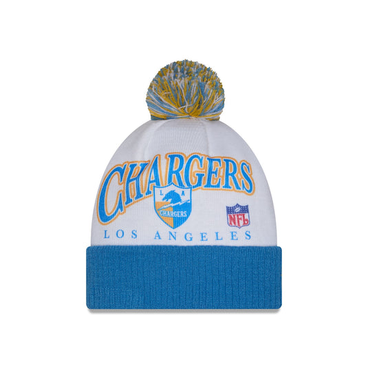 Los Angeles Chargers Spirit Pom Knit Hat - New Era Cap