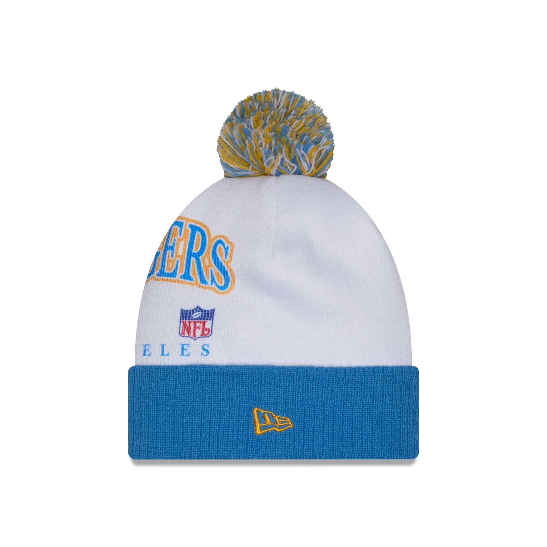 Los Angeles Chargers Spirit Pom Knit Hat