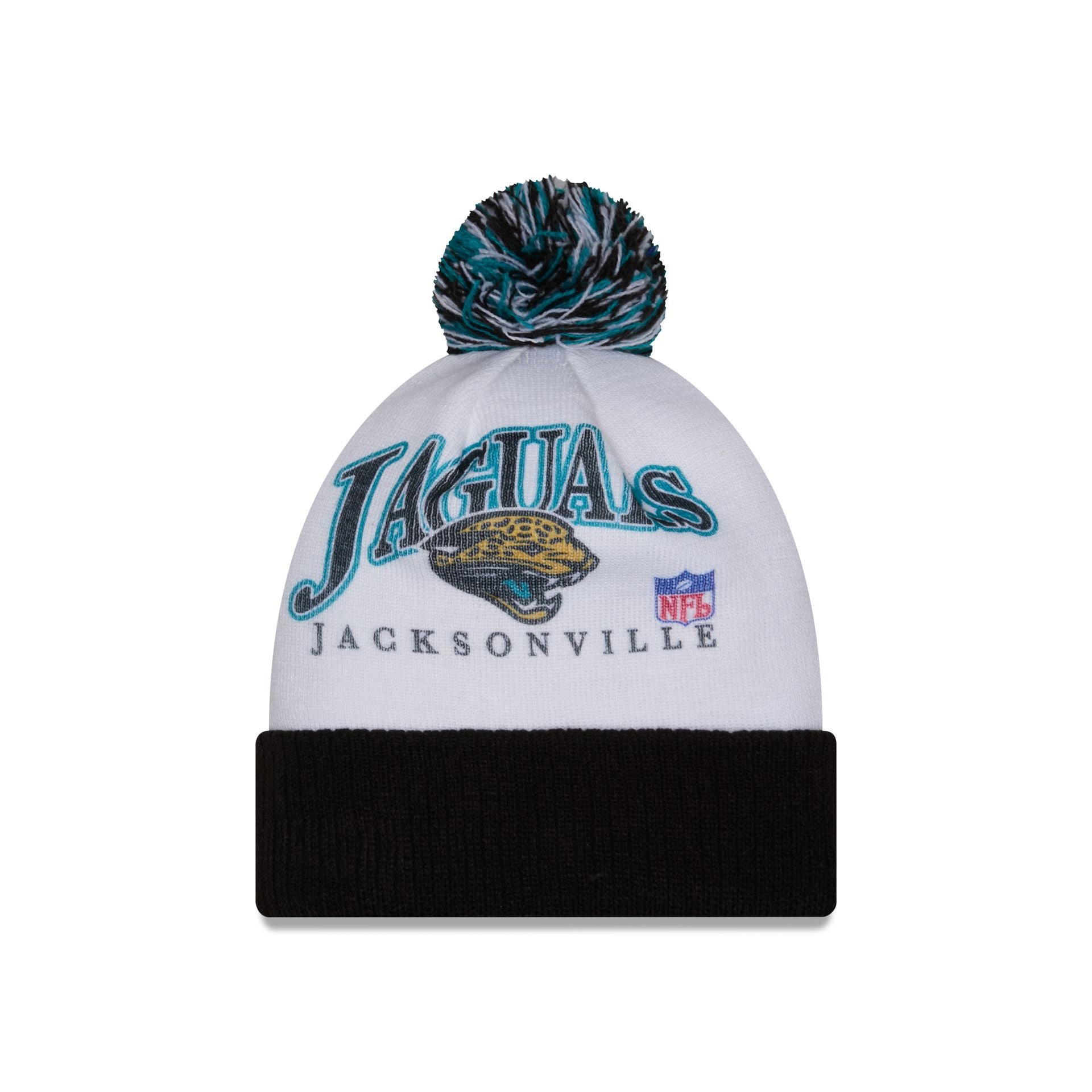 Jacksonville Jaguars Spirit Pom Knit Hat