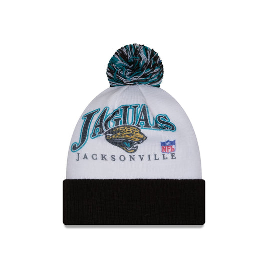 Jacksonville Jaguars Spirit Pom Knit Hat - New Era Cap