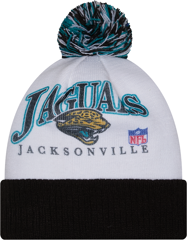 Jacksonville Jaguars Spirit Pom Knit Hat