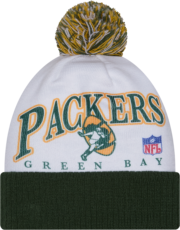 Green Bay Packers Spirit Pom Knit Hat