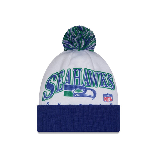 Seattle Seahawks Spirit Pom Knit Hat - New Era Cap