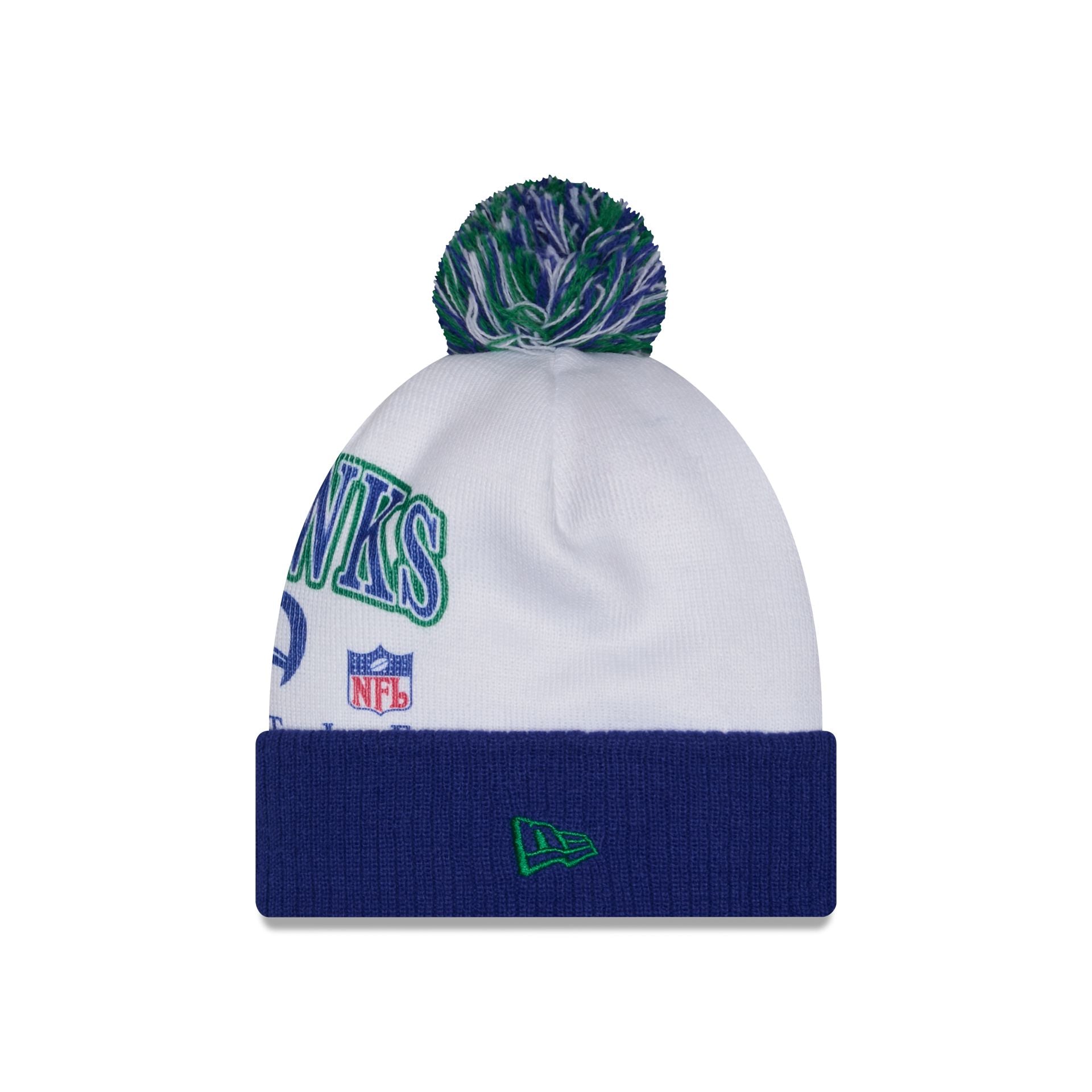 Seattle Seahawks Spirit Pom Knit Hat