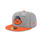 Chicago Bears Heather Gray Wool 59FIFTY Fitted Hat