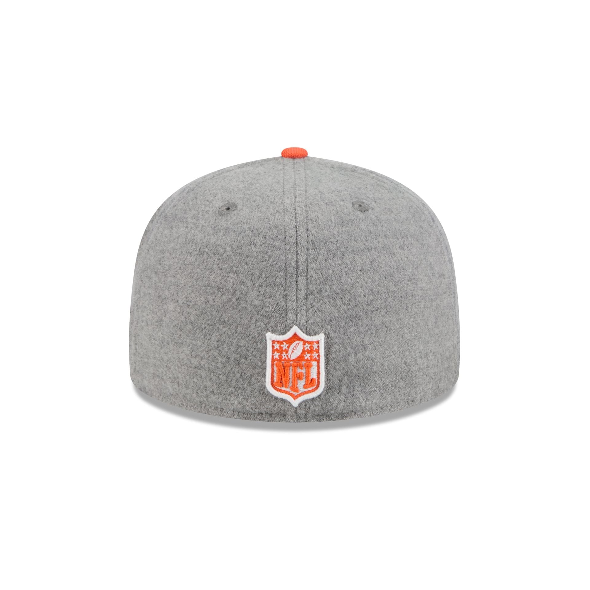 Chicago Bears Heather Gray Wool 59FIFTY Fitted Hat