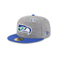 Seattle Seahawks Heather Gray Wool 59FIFTY Fitted Hat