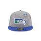 Seattle Seahawks Heather Gray Wool 59FIFTY Fitted Hat