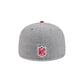San Francisco 49ers Heather Gray Wool 59FIFTY Fitted Hat
