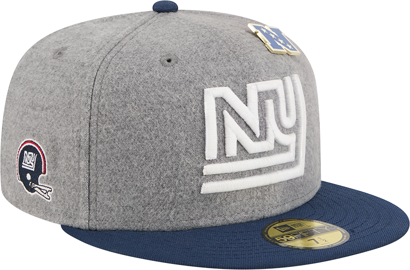 New York Giants Heather Gray Wool 59FIFTY Fitted Hat