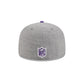 Minnesota Vikings Heather Gray Wool 59FIFTY Fitted Hat