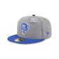 Los Angeles Rams Heather Gray Wool 59FIFTY Fitted Hat