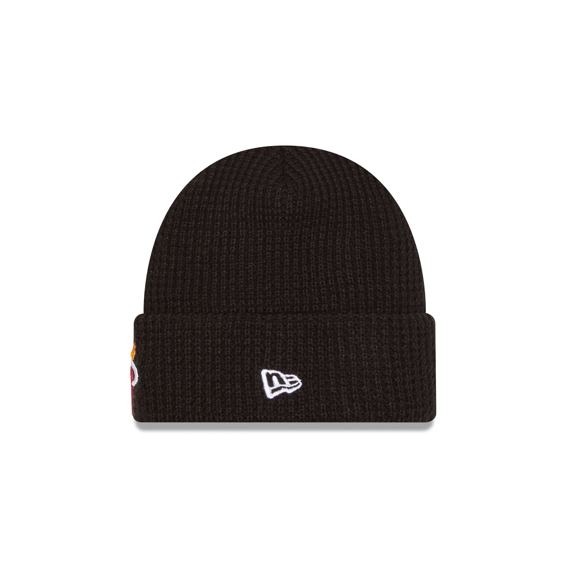 Miami Heat Waffle Stitch Knit Beanie Hat