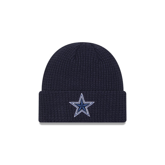 Dallas Cowboys Waffle Stitch Knit Beanie Hat - New Era Cap