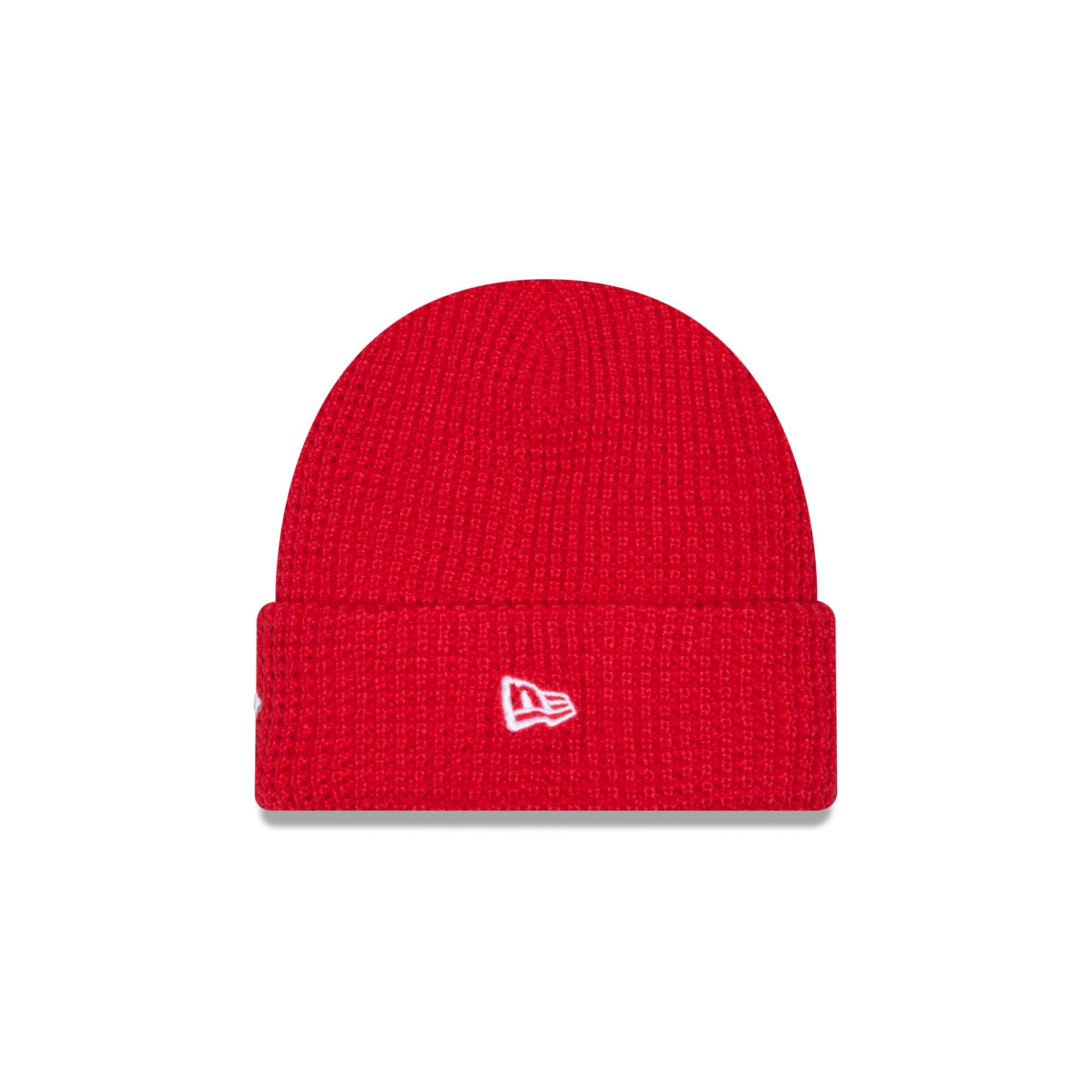 Houston Rockets Waffle Stitch Knit Beanie Hat