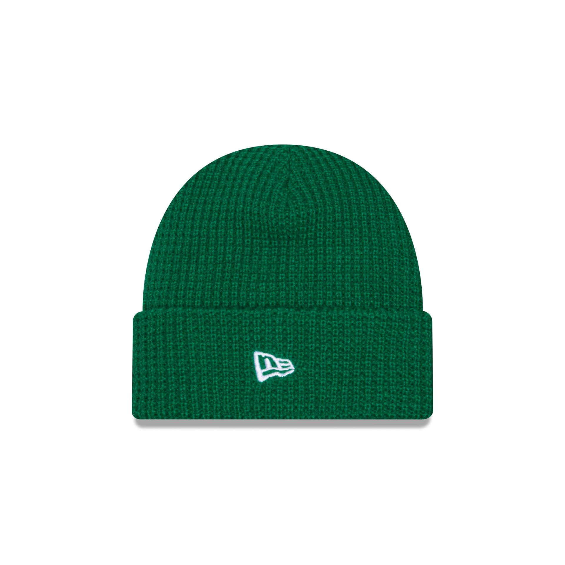 Boston Celtics Waffle Stitch Knit Beanie Hat