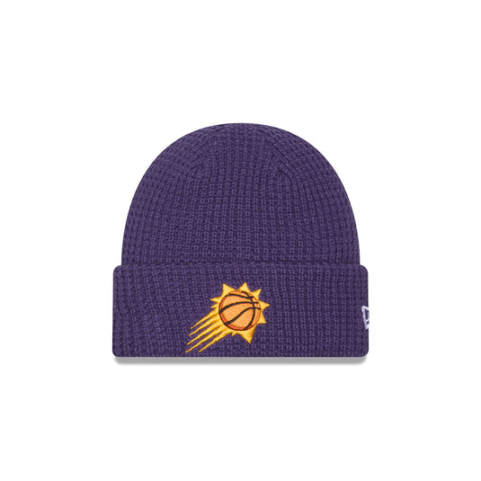Phoenix Suns Waffle Stitch Knit Beanie Hat - New Era Cap