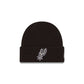 San Antonio Spurs Waffle Stitch Knit Beanie Hat