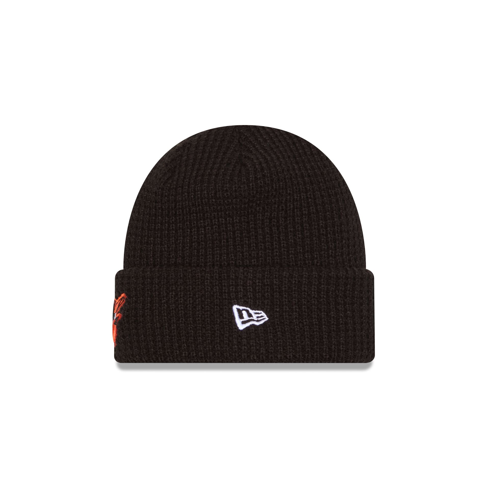 Baltimore Orioles Waffle Stitch Knit Beanie Hat – New Era Cap