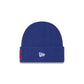 Chicago Cubs Waffle Stitch Knit Beanie Hat