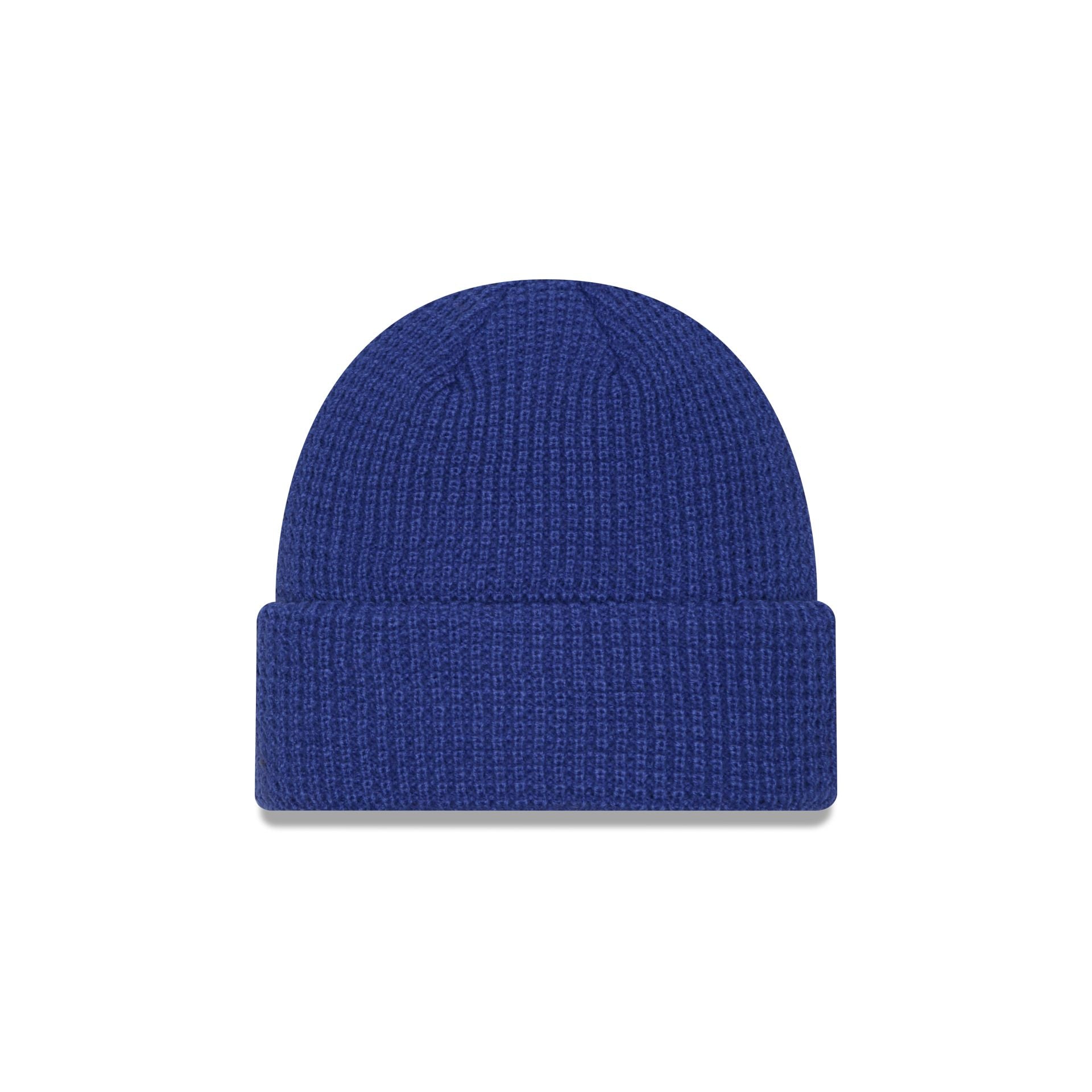 Chicago Cubs Waffle Stitch Knit Beanie Hat