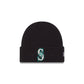 Seattle Mariners Waffle Stitch Knit Beanie Hat