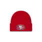 San Francisco 49ers Waffle Stitch Knit Beanie Hat