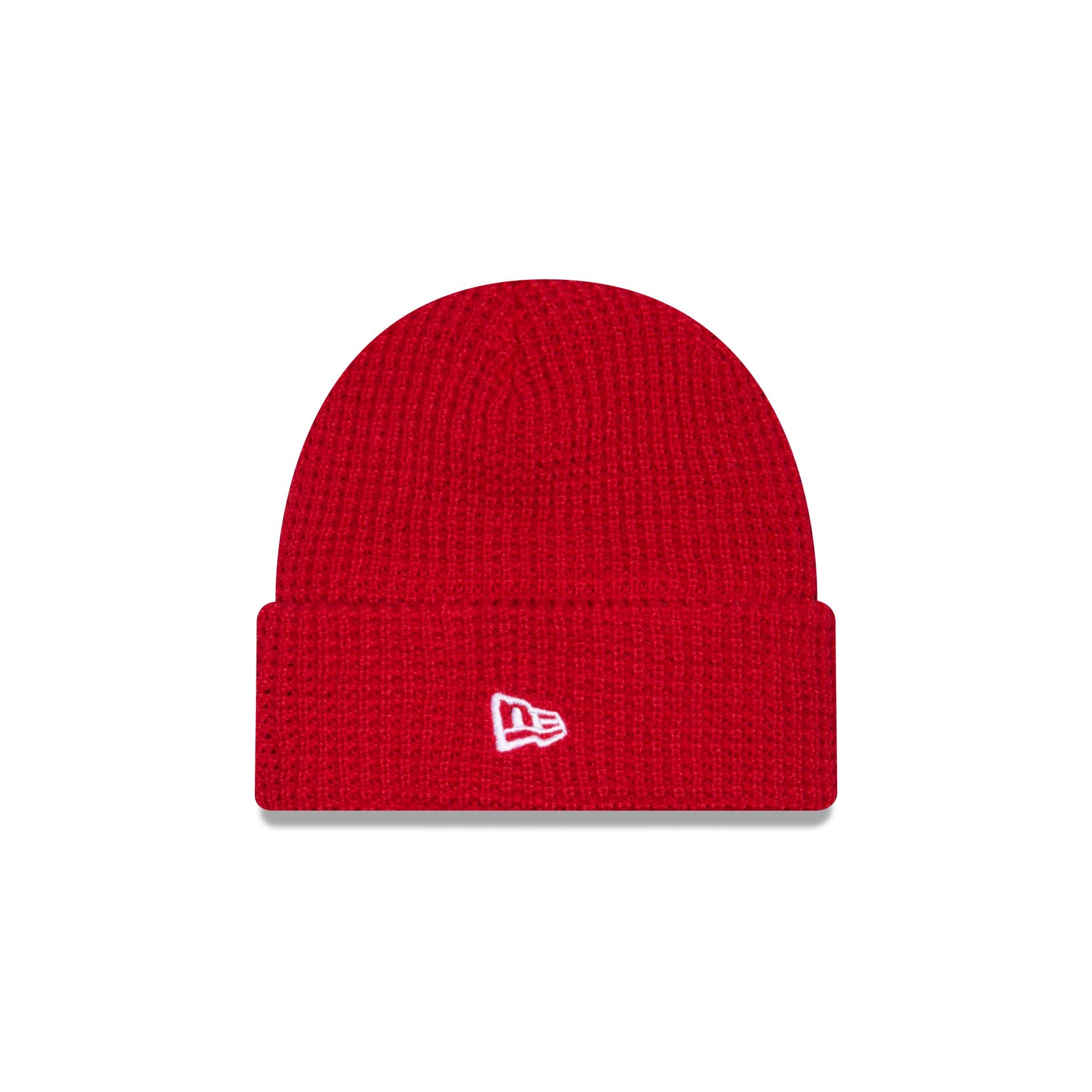 San Francisco 49ers Waffle Stitch Knit Beanie Hat