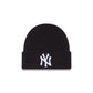 New York Yankees Waffle Stitch Knit Beanie Hat