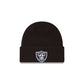 Las Vegas Raiders Waffle Stitch Knit Beanie Hat