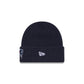 New England Patriots Waffle Stitch Knit Beanie Hat