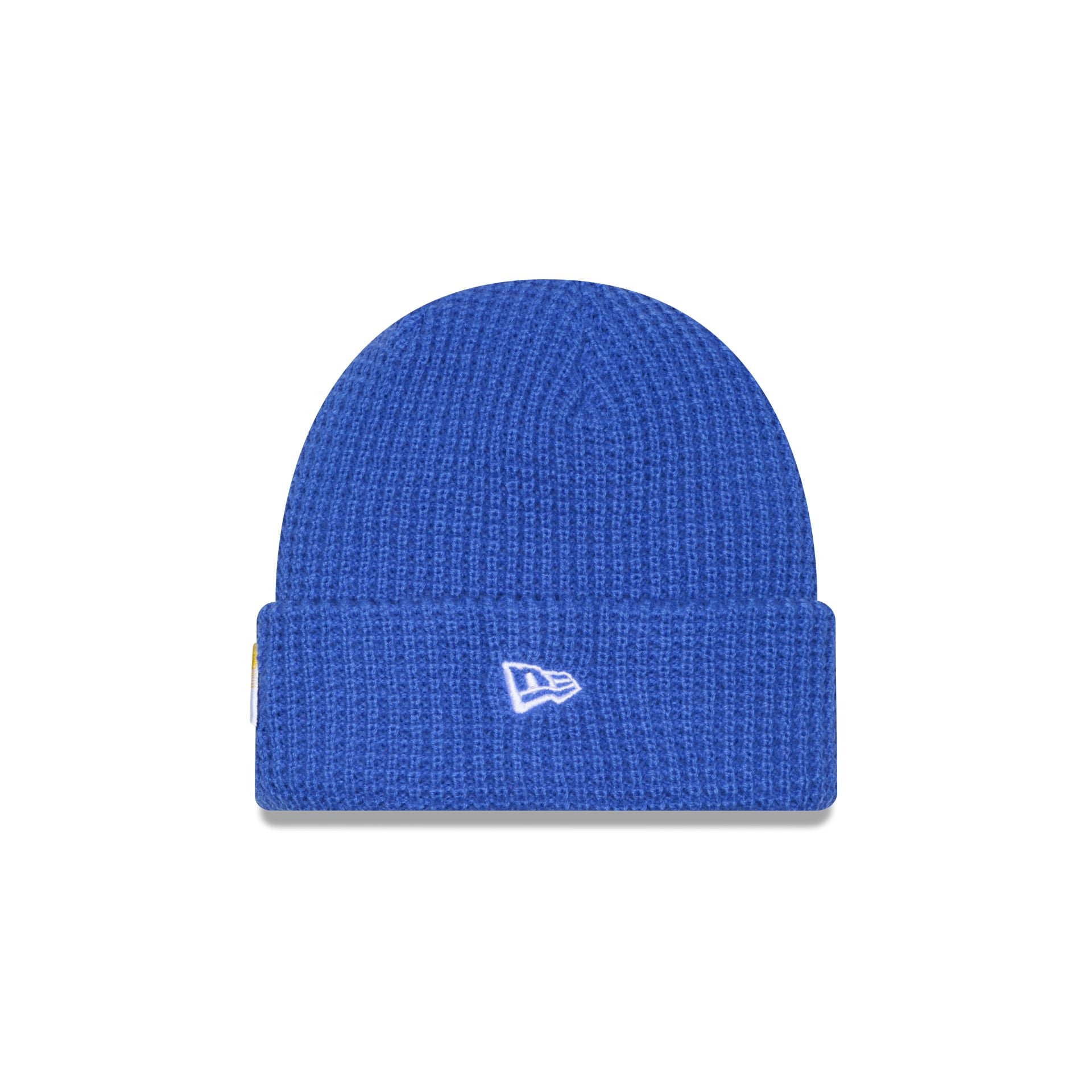Los Angeles Rams Waffle Stitch Knit Beanie Hat