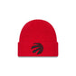 Toronto Raptors Waffle Stitch Knit Beanie Hat