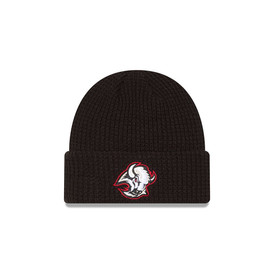 Buffalo Sabres Alternate Waffle Stitch Knit Beanie Hat - New Era Cap