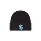 Seattle Kraken Waffle Stitch Knit Beanie Hat
