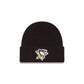 Pittsburgh Penguins Waffle Stitch Knit Beanie Hat