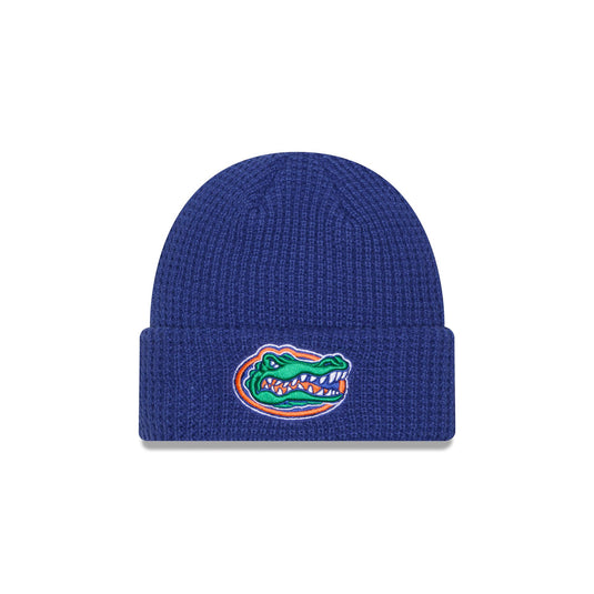Florida Gators Waffle Stitch Knit Beanie Hat - New Era Cap