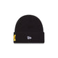 Michigan Wolverines Waffle Stitch Knit Beanie Hat