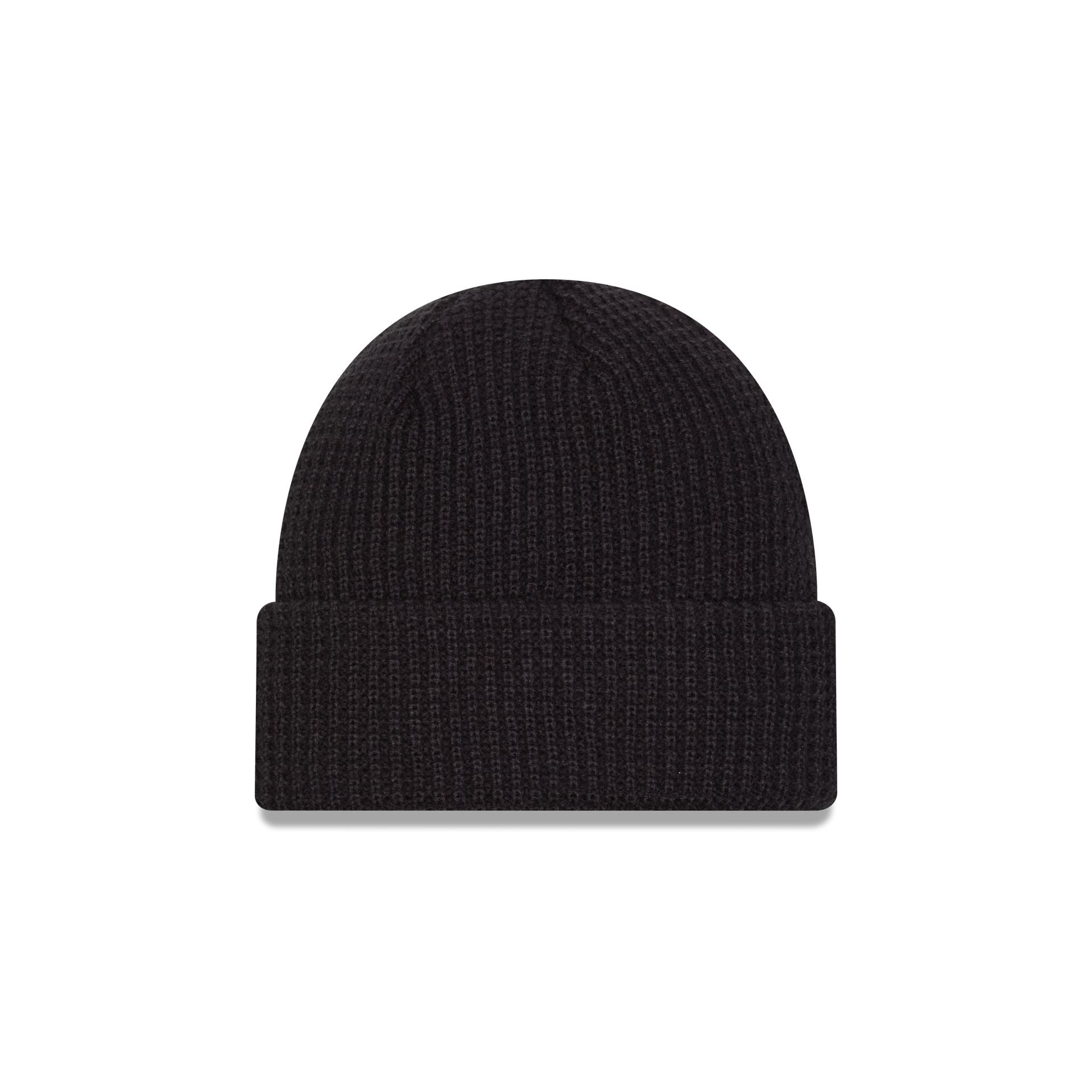 Michigan Wolverines Waffle Stitch Knit Beanie Hat