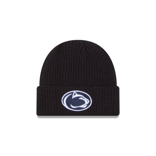 Penn State Nittany Lions Waffle Stitch Knit Beanie Hat - New Era Cap