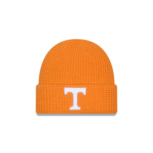 Tennessee Volunteers Waffle Stitch Knit Beanie Hat - New Era Cap