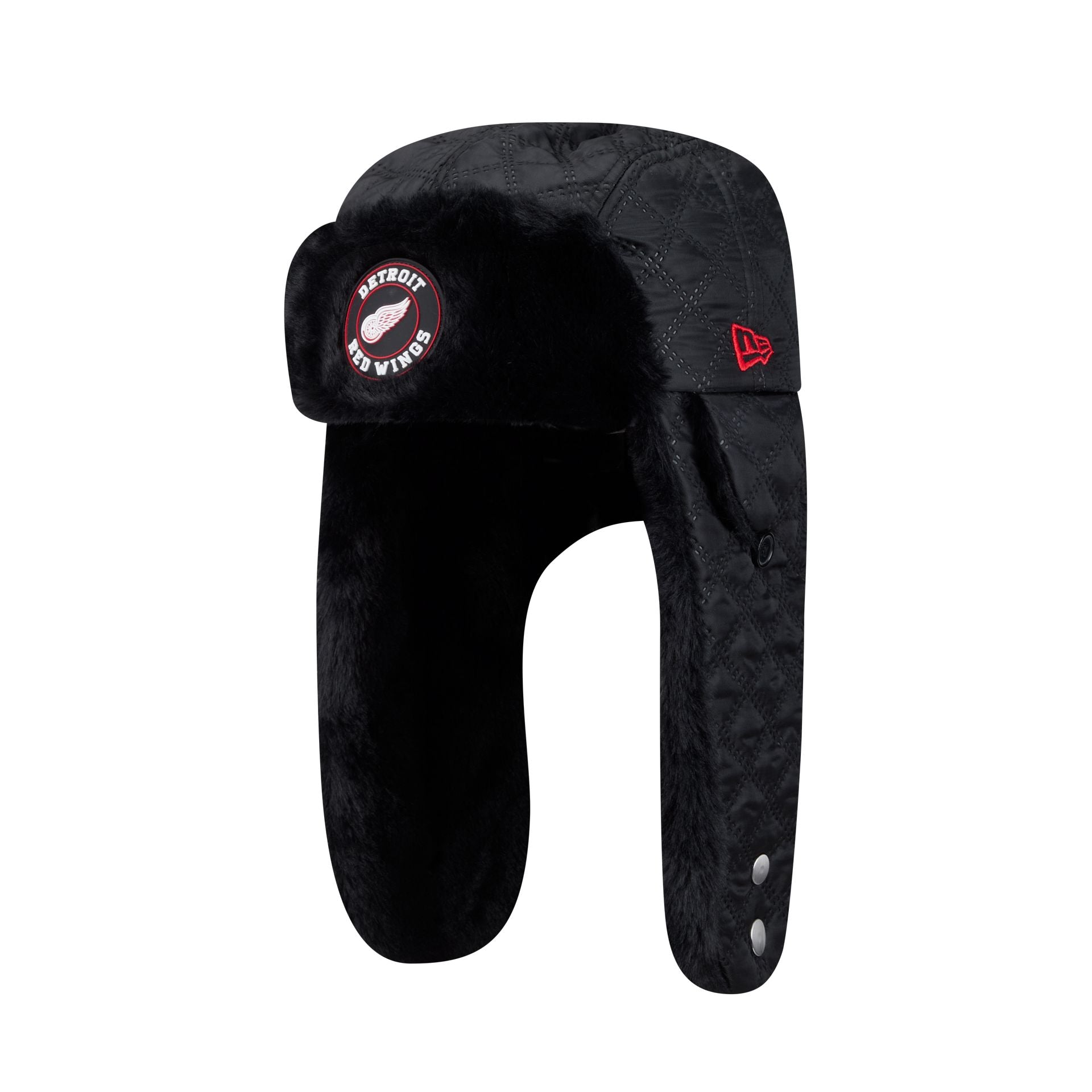 Detroit Red Wings Quilted Fashion Trapper Hat
