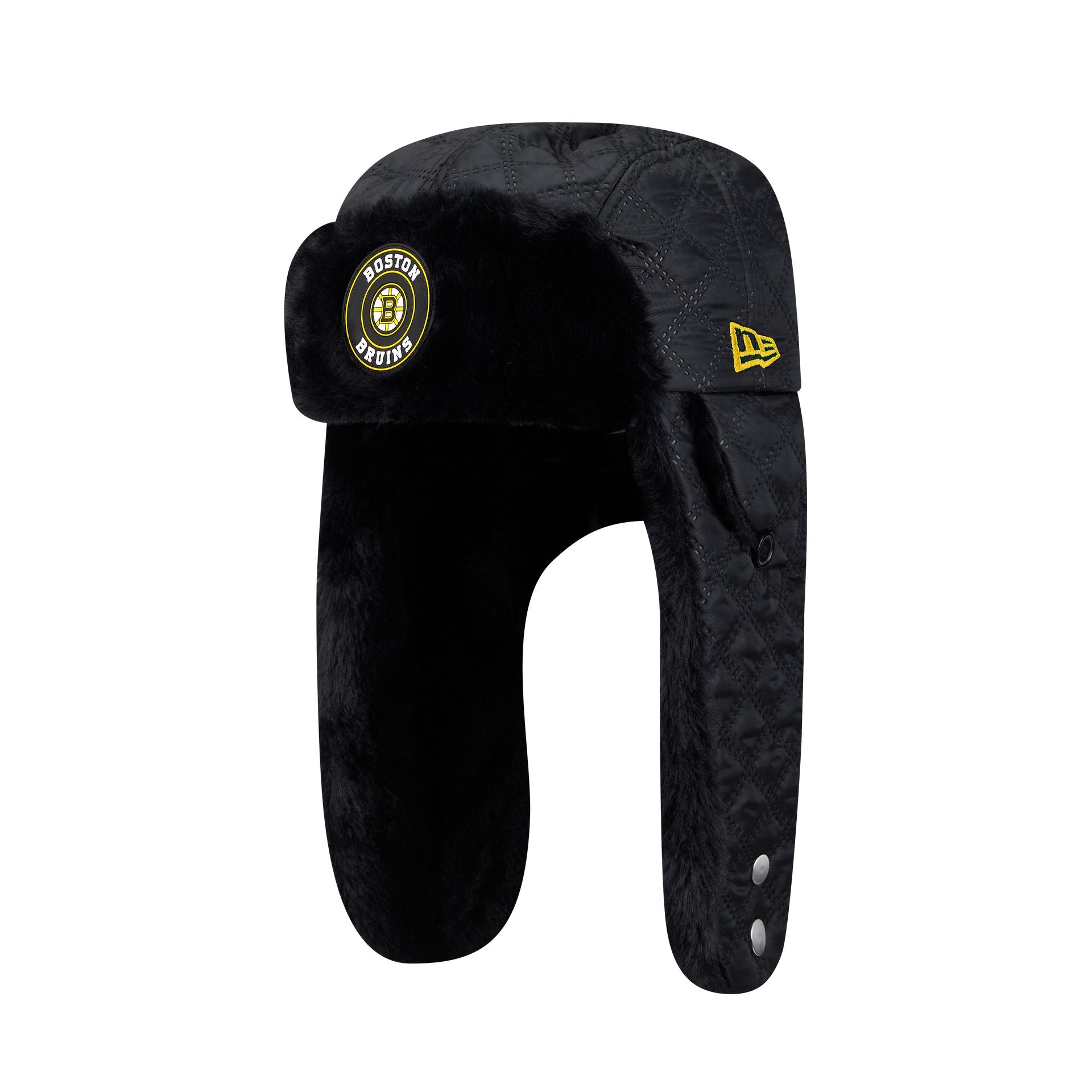 Boston Bruins Quilted Fashion Trapper Hat